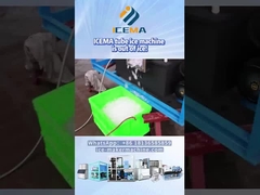 Máquina de hielo de tubo en medio de la distribución de hielo