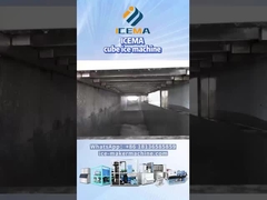 ICEMA Máquina de hielo industrial en la distribución de hielo