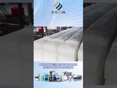 Display de la máquina de hielo de bloque ICEMA