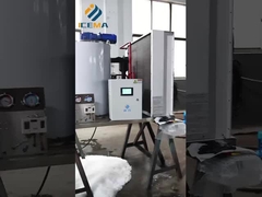 Máquina de hielo en escamas ICEMA en hielo fuera