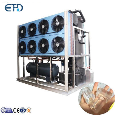 Máquina para hacer tubos de hielo comercial de 10 toneladas/24 horas automática