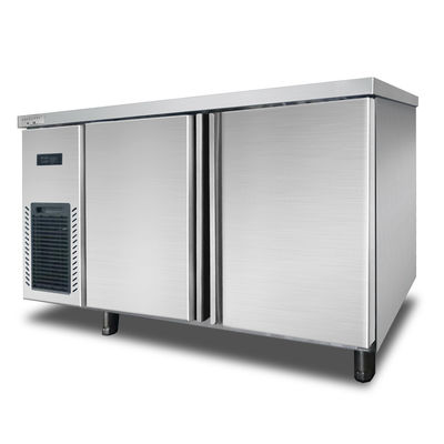 Personalizar Tipo de barra Bancada de trabajo refrigerador refrigerado por aire Equipo de refrigerador bajo el mostrador / enfriador de mesa de trabajo / bajo la barra