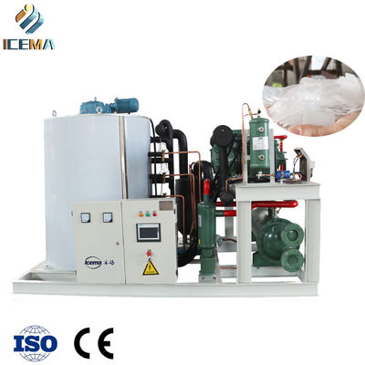 comprar Máquina de hielo en escamas de agua de mar de 8 toneladas Máquina de hielo en escamas comercial online manufacture