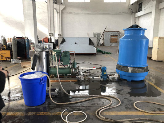 Máquina para hacer hielo en lodos 3T/24H Máquina para hacer hielo para mariscos
