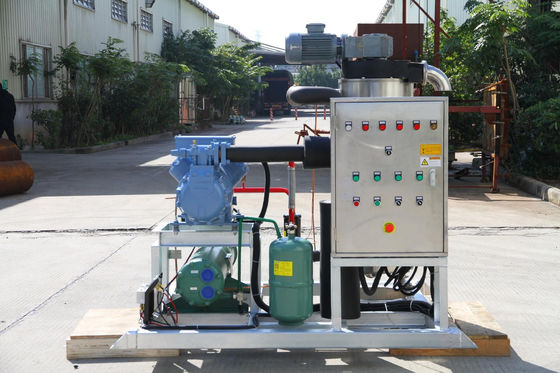 Máquina para hacer hielo en lodos 3T/24H Máquina para hacer hielo para mariscos