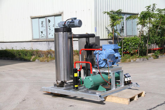 Máquina para hacer hielo en lodos 3T/24H Máquina para hacer hielo para mariscos