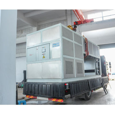 Máquina industrial de fabricación de ladrillos de hielo con enfriamiento directo de 20 toneladas