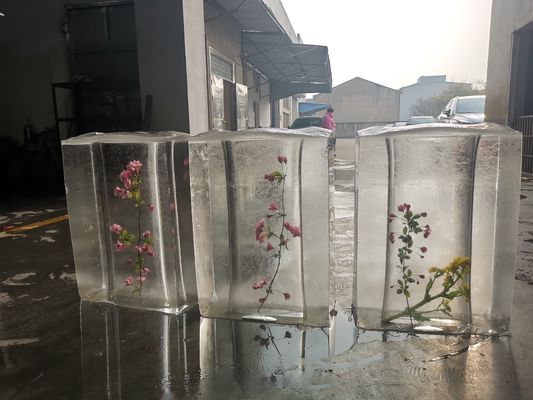 Máquina de hielo de bloque de enfriamiento directo 5000KG 5T CE 1800W