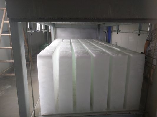 Máquina de hielo de bloque de enfriamiento directo 2T Industrial para la venta Planta industrial de fábrica agrícola