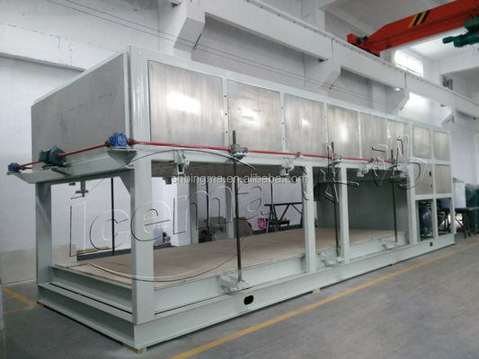 Máquina de hielo de bloque de enfriamiento directo industrial 15T 118KW
