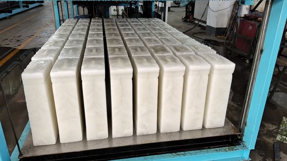 máquina de hielo de enfriamiento directa de bloque 25T