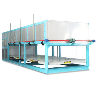 Máquina de bloques de hielo de agua dulce de enfriamiento directo industrial 30 toneladas