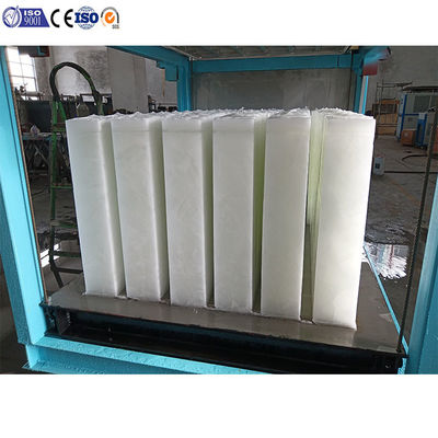 6450*2360*2530mm L*W*H Máquina para hacer bloques de hielo seco con capacidad diaria de 1 a 10 toneladas