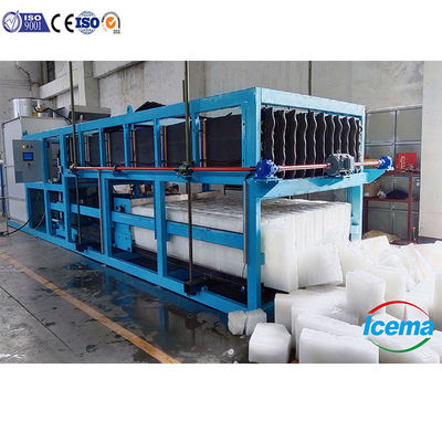 Buen precio Máquina para fabricar bloques de hielo de tipo directo de 10 toneladas en línea