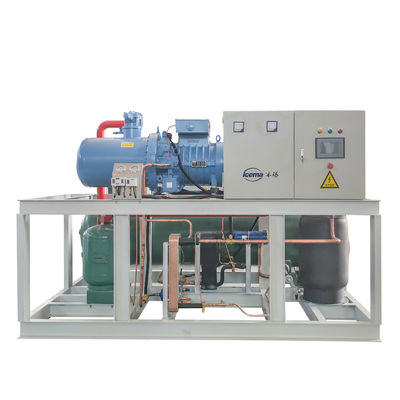 Máquina de hielo de bloque de refrigeración de salmuera 10T 380V 3P