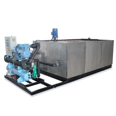 Buen precio máquina de hielo de bloque de la refrigeración de 1T 2T 3T Brine 5T 6T 8T 10T en línea
