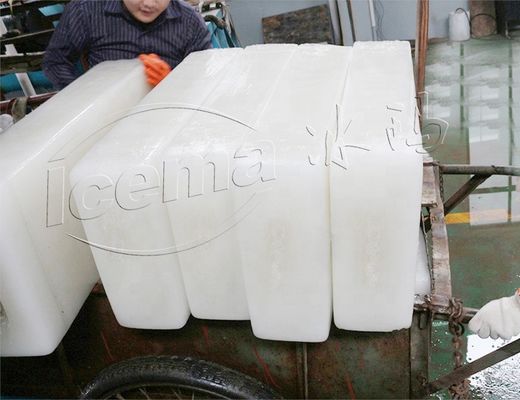 máquina de hielo de bloque de la refrigeración de 1T 2T 3T Brine 5T 6T 8T 10T