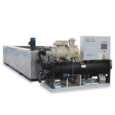 Máquina para fabricar bloques de hielo comercial de 10 toneladas