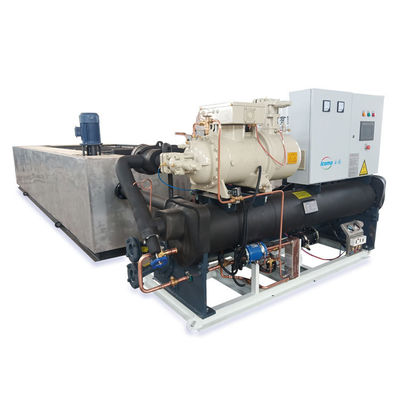 Máquina para fabricar bloques de hielo comercial de 10 toneladas