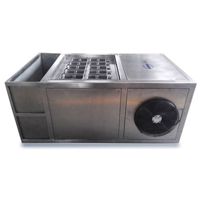Buen precio Máquina de fabricación de bloques de hielo de gran capacidad con máquina de fabricación de bloques de hielo 2T en línea