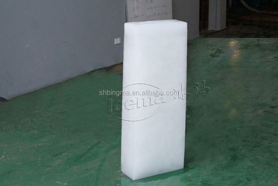 CE Máquina industrial para fabricar hielo en bloque de 15 toneladas 70.5KW 380V