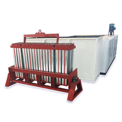 máquina de hielo de bloque de la refrigeración de 3T 5T 10T Brine 12.37kw