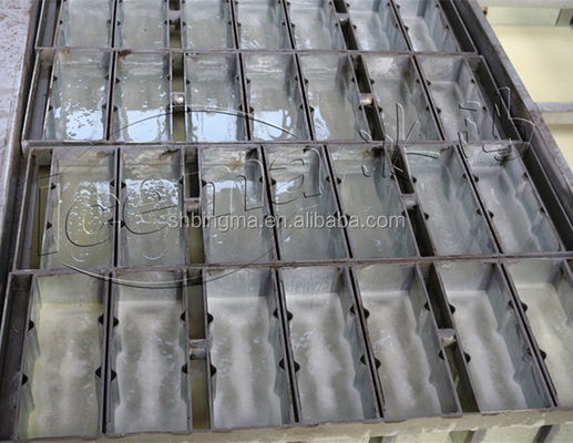 Máquina de moldeo de bloques de hielo para refrigerador con forma de máquina Brind de 5T