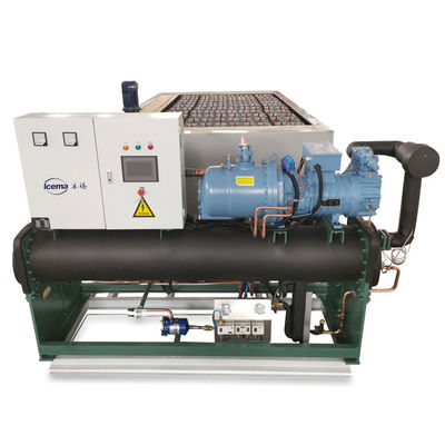 Máquina industrial para fabricar bloques de hielo grande de 15 toneladas 19.75KW