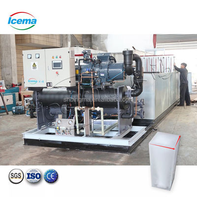 Máquina automática para fabricar bloques de hielo