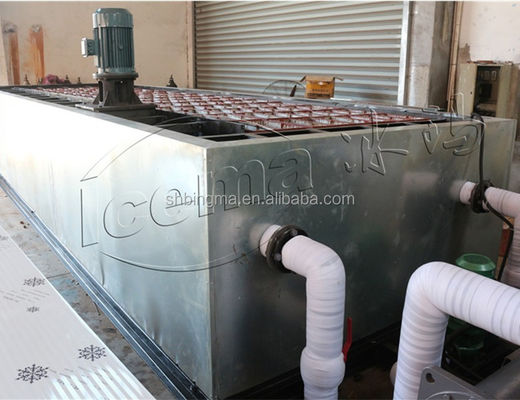 Máquina automática para fabricar bloques de hielo