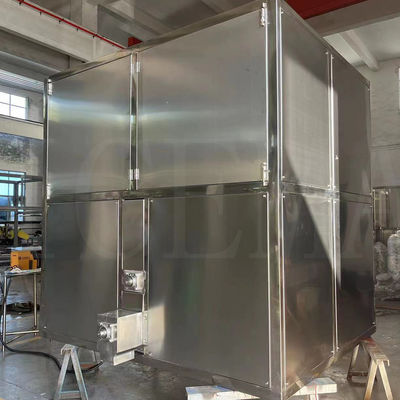 cubo de hielo grande automático de la máquina de hacer hielo industrial 3T/24h para la cafetería/la bebida/la industria/la fábrica de hielo