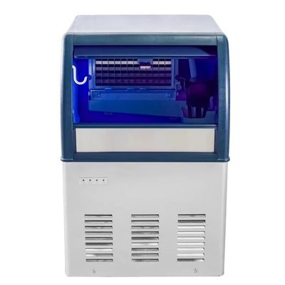 Buen precio Máquina automática comercial pequeña para hacer cubitos de hielo de 36 kg / 24 horas en línea