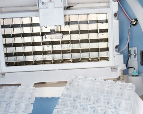 Máquina automática comercial pequeña para hacer cubitos de hielo de 36 kg / 24 horas