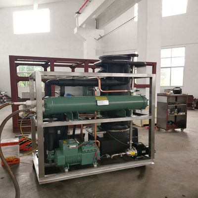Máquina de hielo de tubo de alta calidad de 5T máquina de hielo de tubo de 5000 kg en el sector industrial
