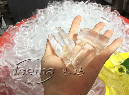 5 toneladas del tubo de máquina de hielo comercial 3.6KW automático