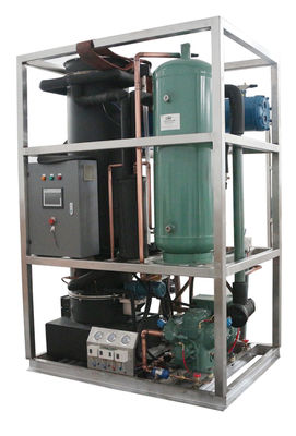 5 toneladas del tubo de máquina de hielo comercial 3.6KW automático