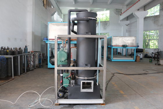 Máquina de hielo de tubo con válvula de expansión de Danfoss-Dinamarca 380v/50hz/3p