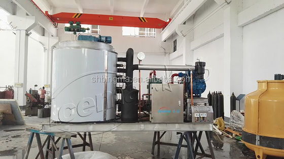 máquinas de hielo industriales de agua dulce de la escama de la máquina de hielo de la escama de 5T 8T 10T 15T 20T 25T 30T