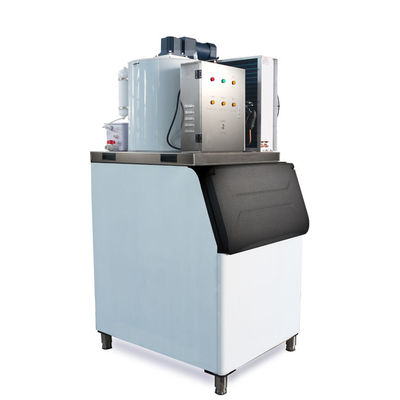 Nueva llegada 300 kg-40 toneladas de nieve máquina de hielo industrial de escamas de hielo fabricante comercial máquina de escamas de hielo mayorista