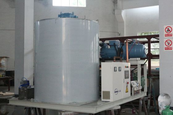 máquina industrial de las escamas de hielo de la nieve de la máquina de hielo de la escama 300KG-40T para la pesca fresca de los mariscos