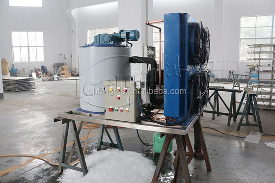 Máquina de hielo en escamas de agua dulce de 30 toneladas 220V industrial automática