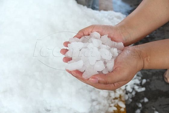 230W 100kg/Min máquina trituradora de hielo comercial al aire libre