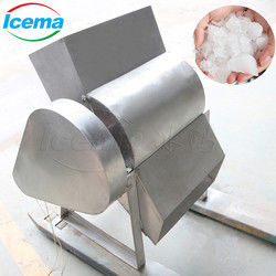 Máquina trituradora de cubitos de hielo industrial de 100 kg/min eléctrica manual