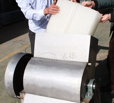 Comercial de la máquina trituradora de bloques de hielo de 200 kg/min 380V 220V