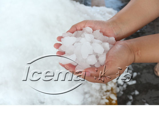 Máquina trituradora de hielo comercial de gran oferta/rompedor de bloques de hielo