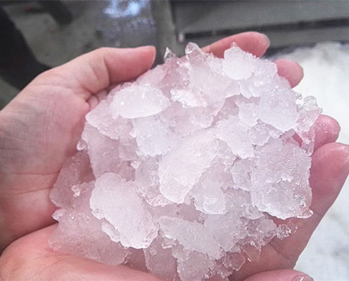Certificado CE máquina de trituración de hielo máquina de trituración de hielo comercial/a medida fábrica de hielo
