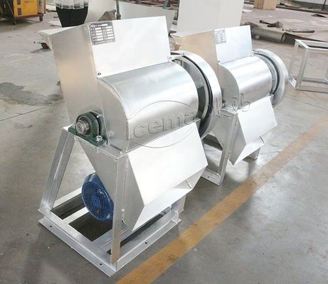 Manual de máquina trituradora de hielo automática comercial 200 kg / min