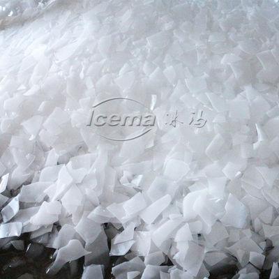 Máquina de hielo en escamas de agua de mar comercial de 1 tonelada 400 kg 380 V