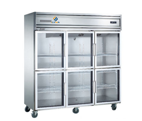 1350L Refrigerador comercial / congelador de cocina / refrigerador de gran capacidad personalizado para restaurante