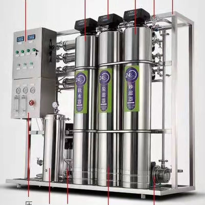 Buen precio Fabrica directa de alta calidad 1000L/H purificador de agua máquina de filtro purificador de agua por ósmosis inversa para hacer hielo / agua en línea
